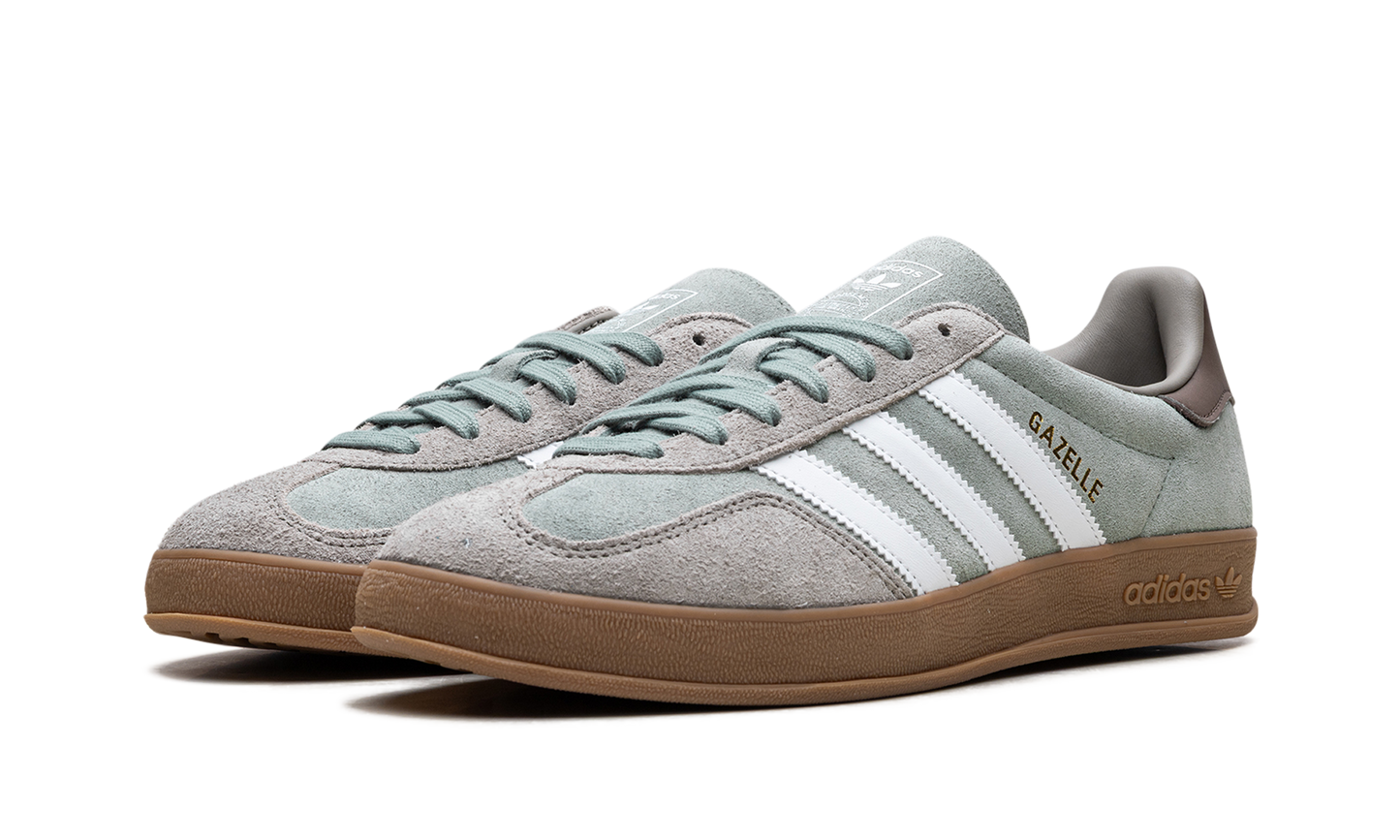 Gazelle Indoor "Silver Pebble Silver Green"