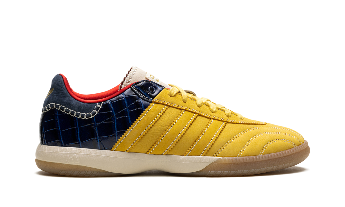 Samba Millenium "Wales Bonner - Fade Gold / Navy Croc"